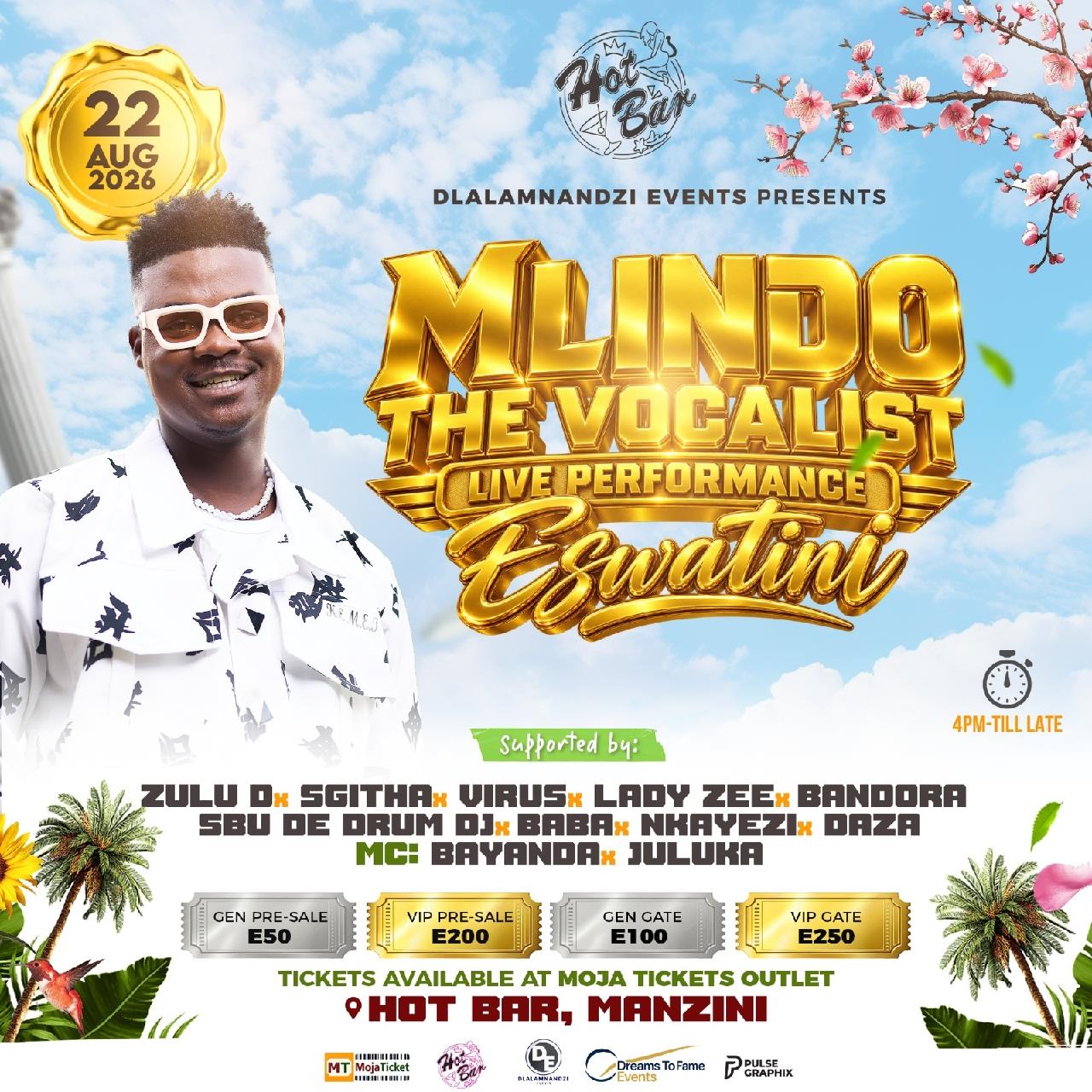 Mlindo The Vocalist Live Performance Pic